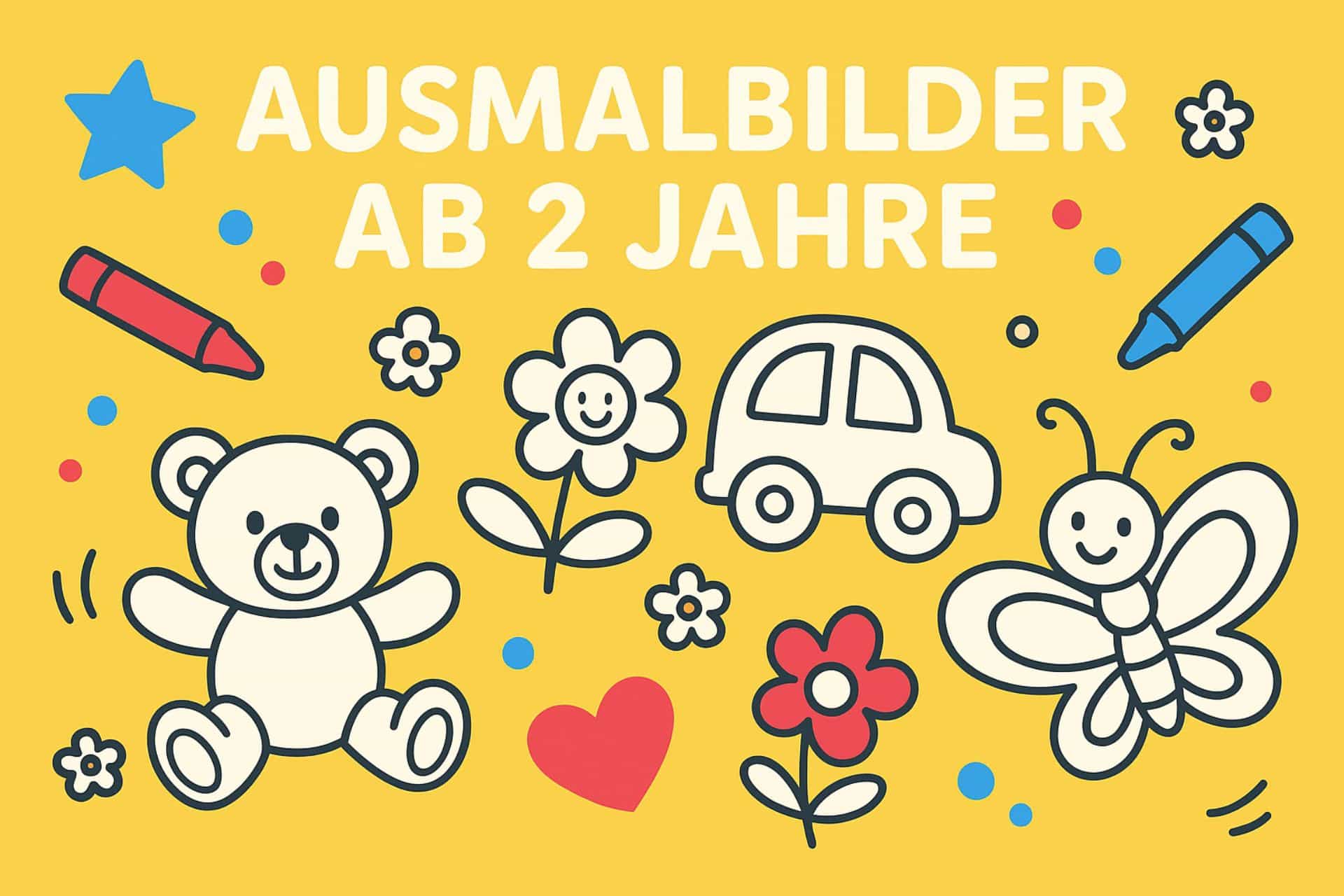 Ausmalbilder ab 2 Jahre