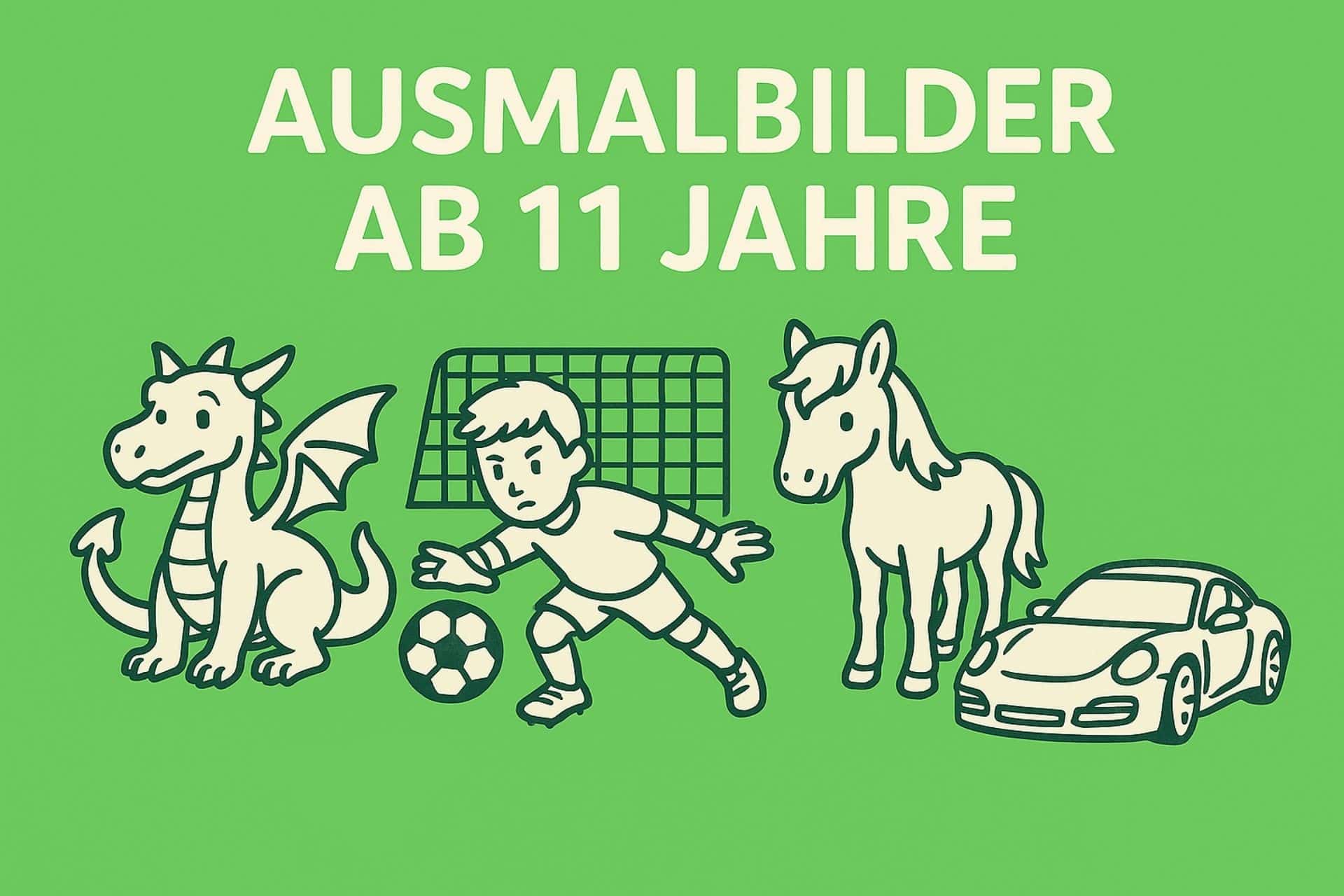 Ausmalbilder ab 11 Jahre