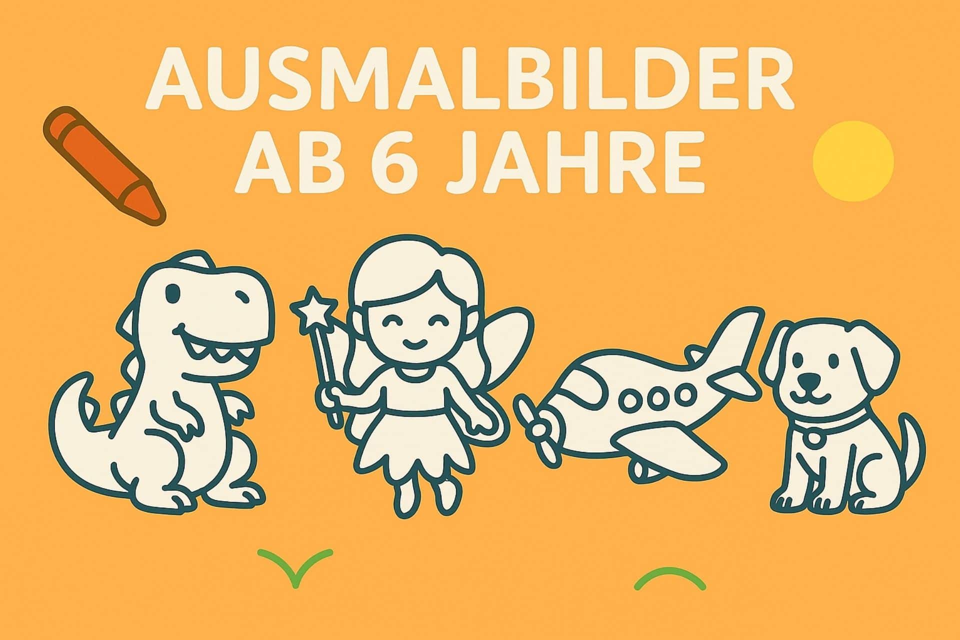 Ausmalbilder ab 6 Jahre