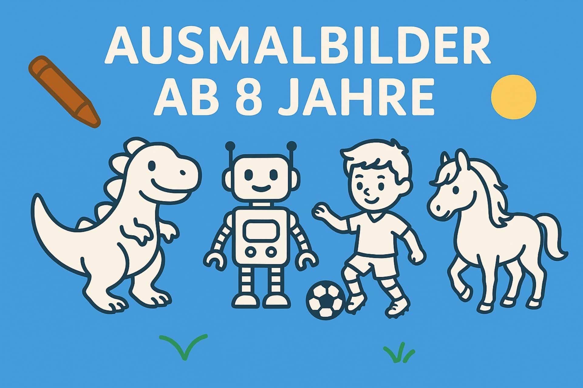 Ausmalbilder ab 8 Jahre