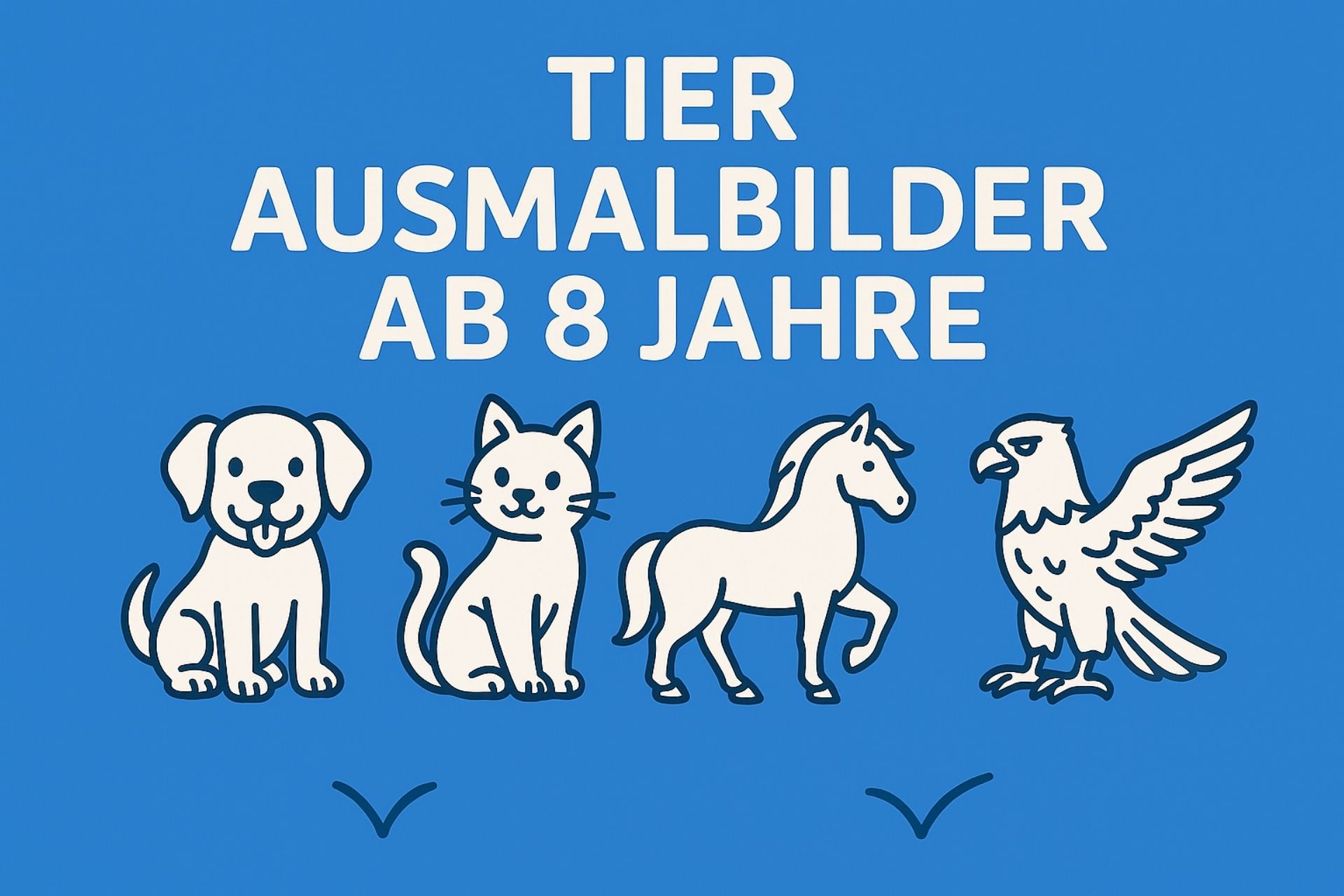 Tier Ausmalbilder ab 8 Jahre