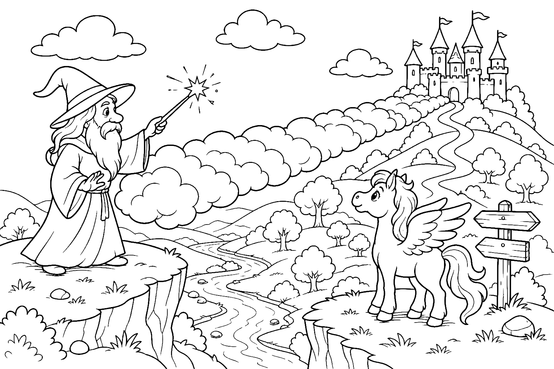 Der Zauberer und die Wolkenbrücke