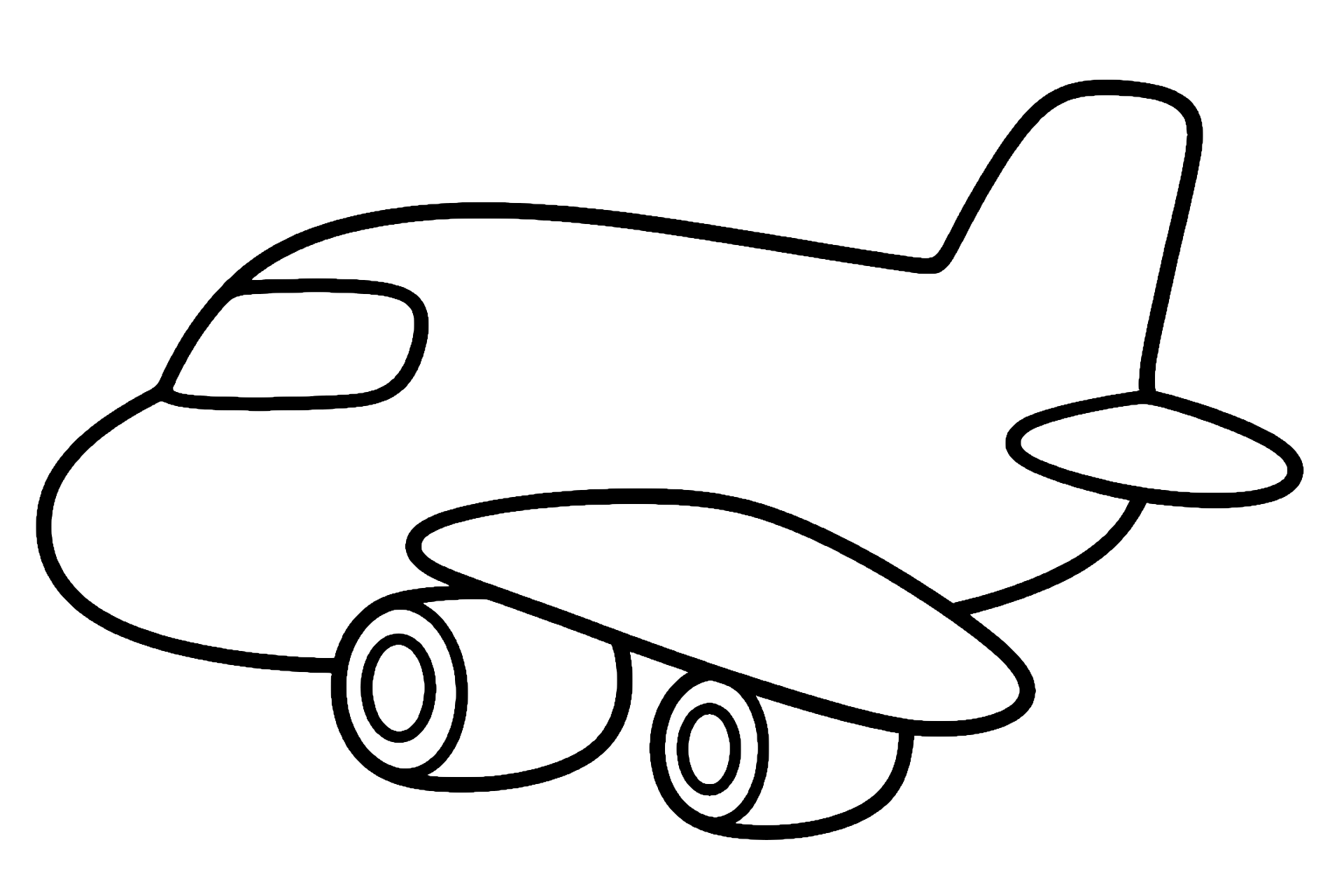 Kleines Düsenflugzeug mit zwei Triebwerken